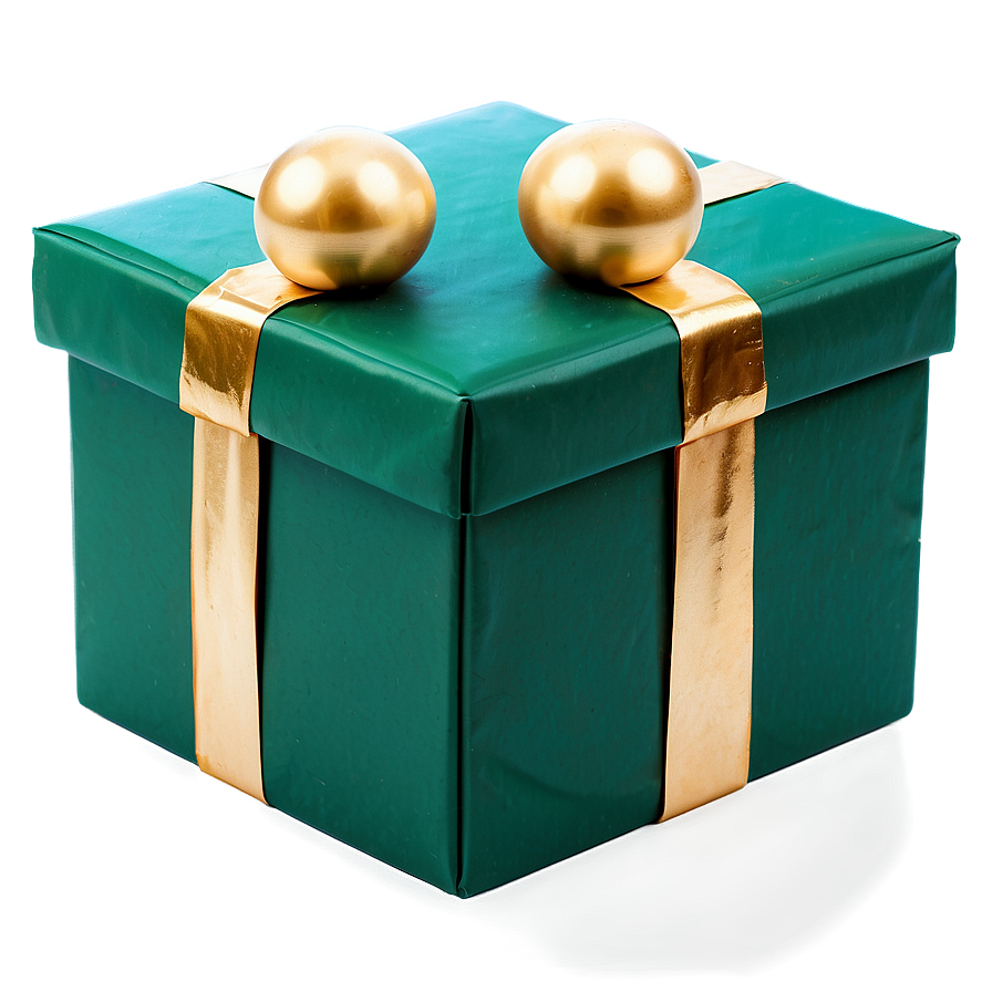 Festive Green Box Png 06292024