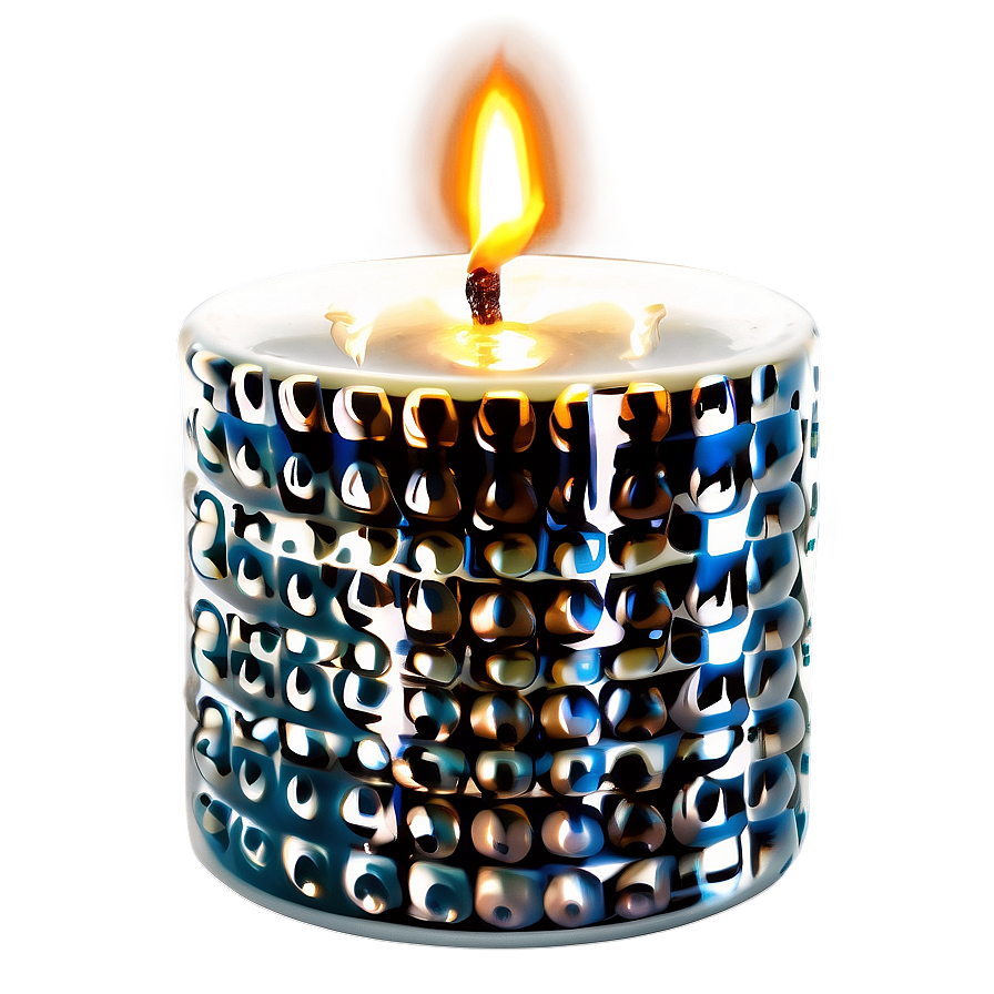 Festive Holiday Candle Png 05242024