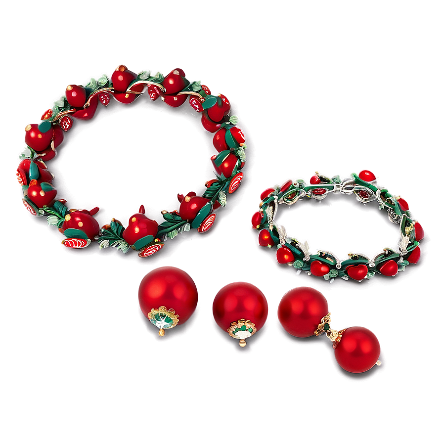 Festive Holiday Jewelry Png 70