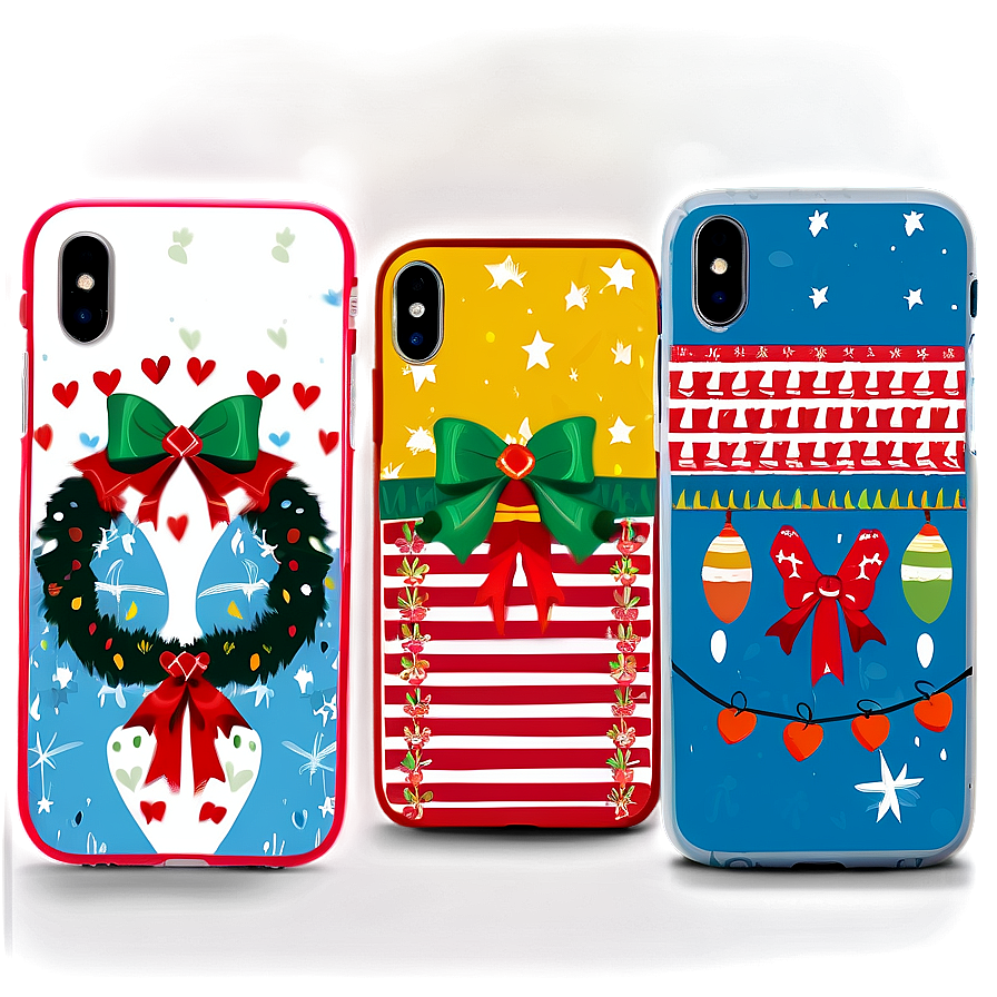 Festive Holiday Phone Case Png Dii21