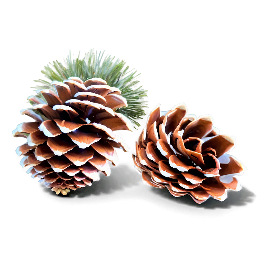 Festive Holiday Pinecone Png Ldc