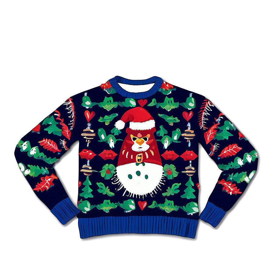 Festive Holiday Sweaters Png 06282024