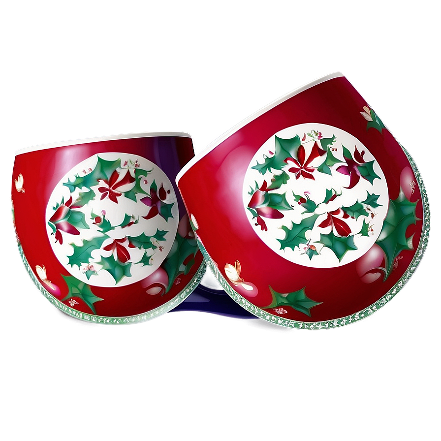 Festive Holiday Tea Cup Png Fih