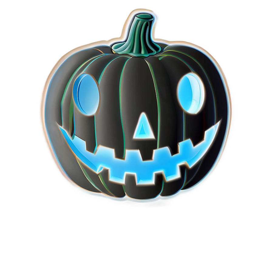 Festive Jack-o'-lantern Outline Png Nqp11