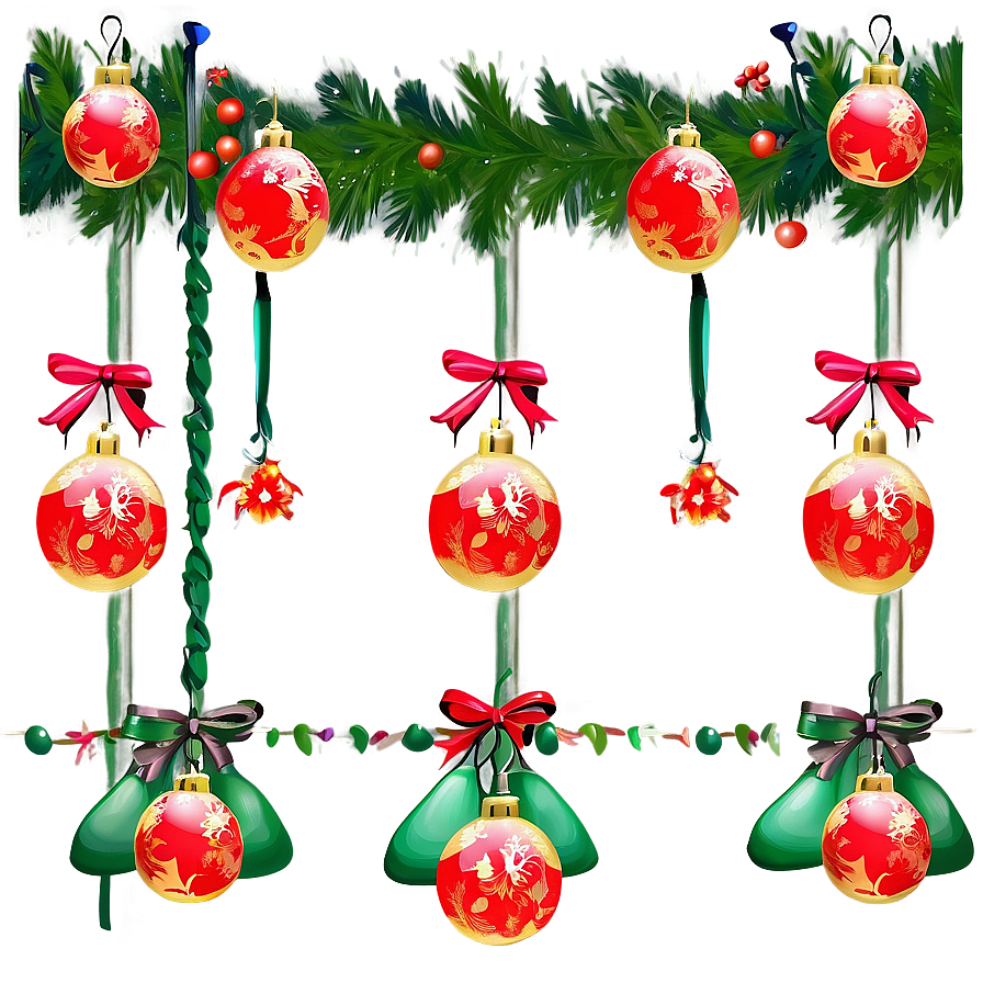 Festive Noel Garland Png 06292024