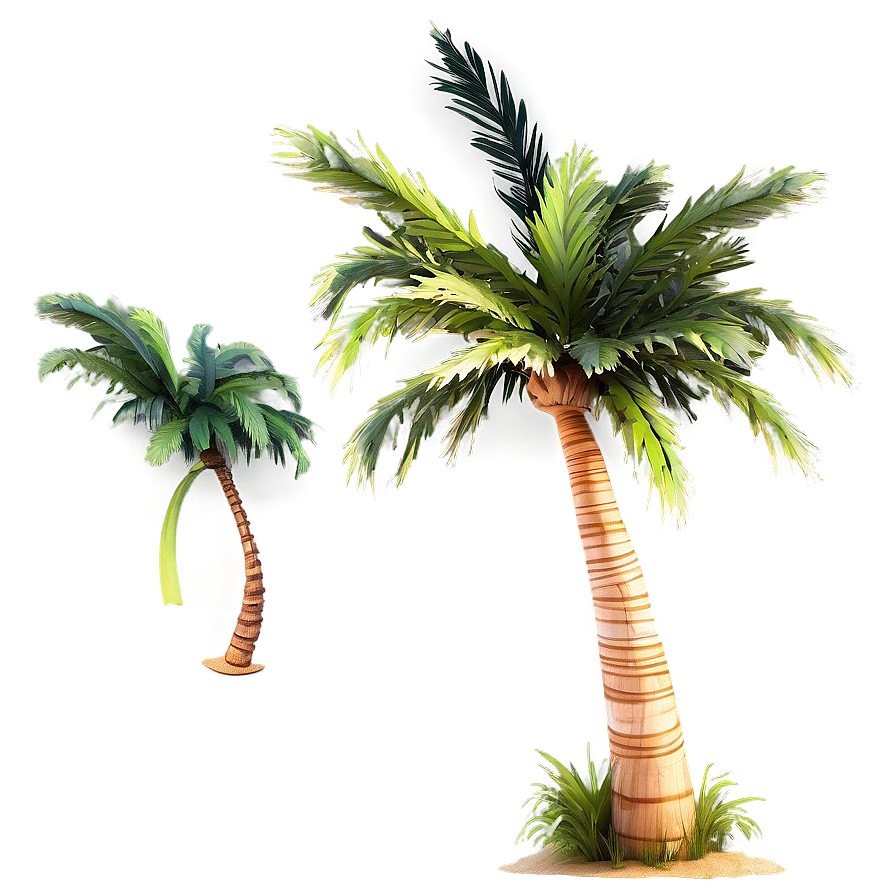 Festive Palm Tree Png Svv