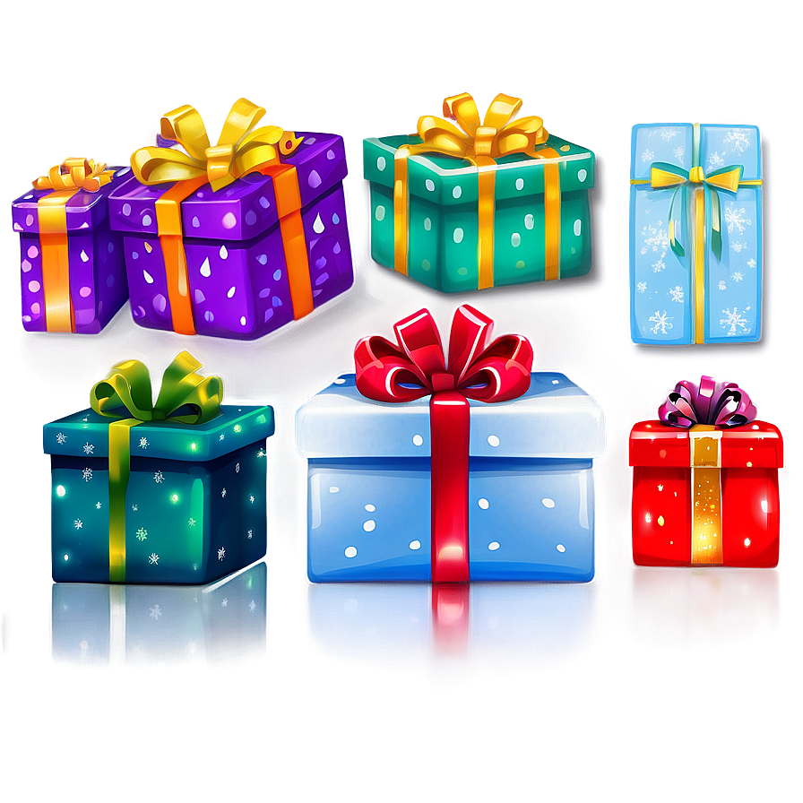 Festive Presents Collection Png Yeq