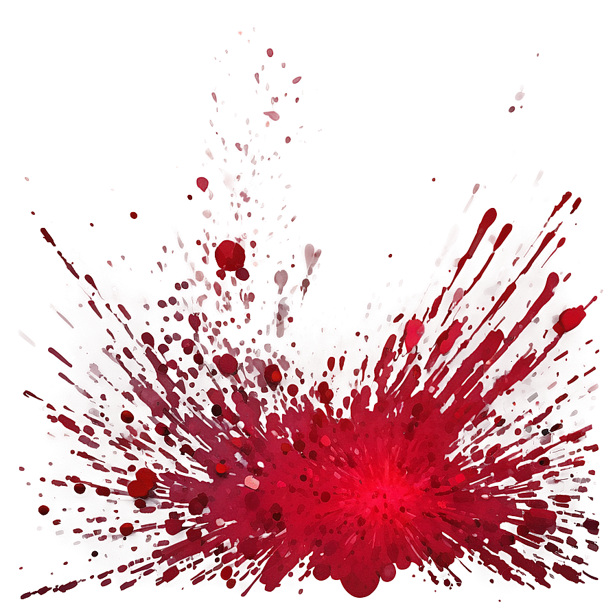 Festive Red Splatter Texture Png Siq