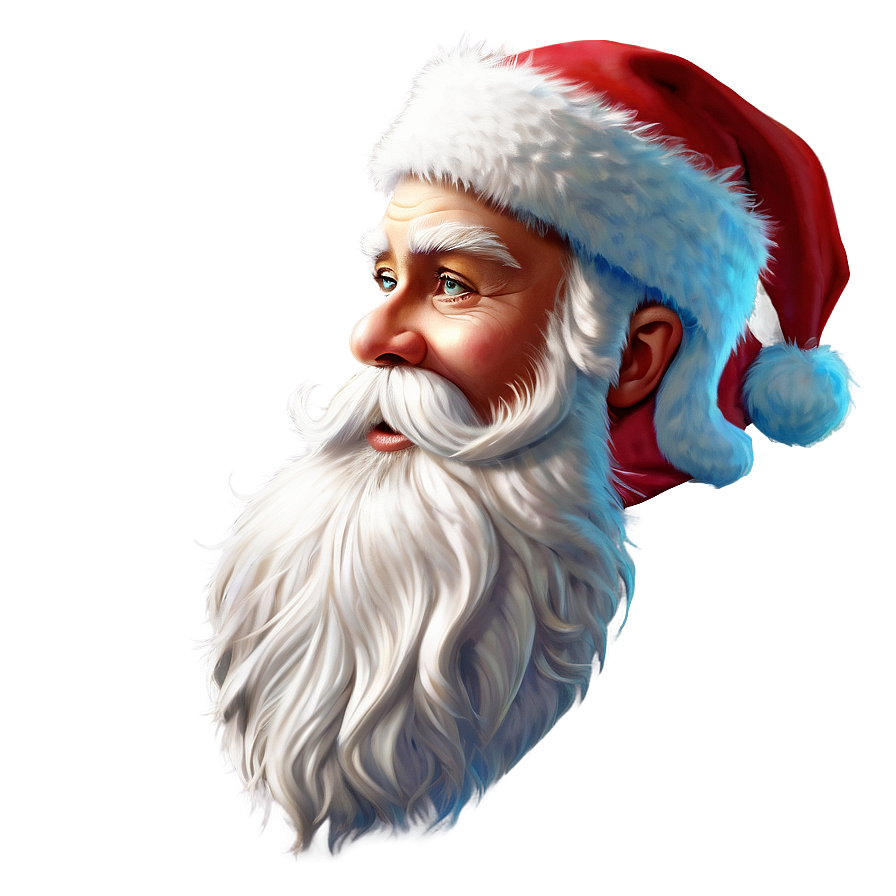 Festive Santa Profile Png Yoa