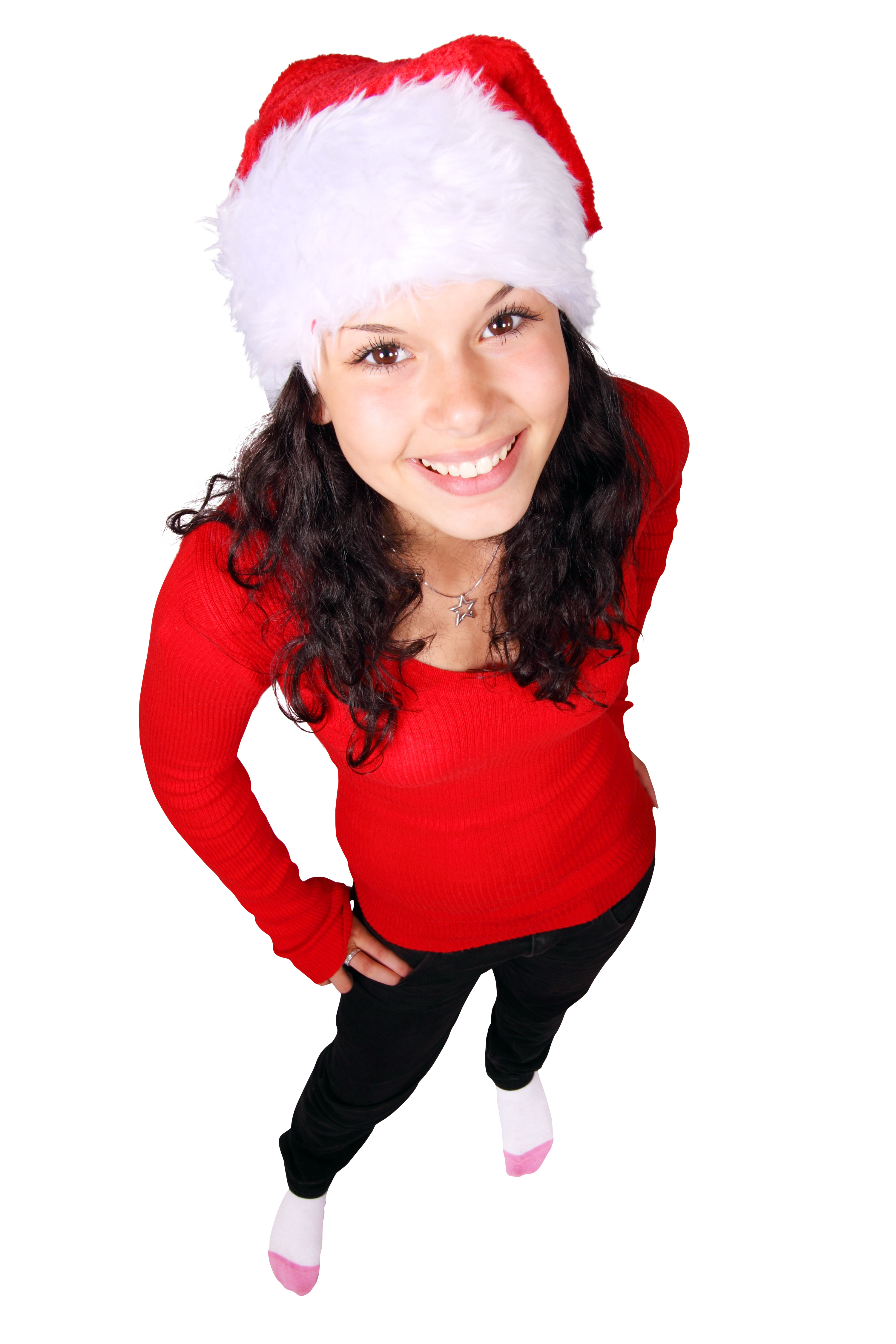 Festive Smilein Santa Hat