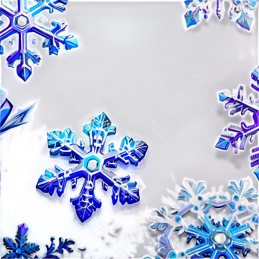 Festive Snowflakes Background Png Lcj83