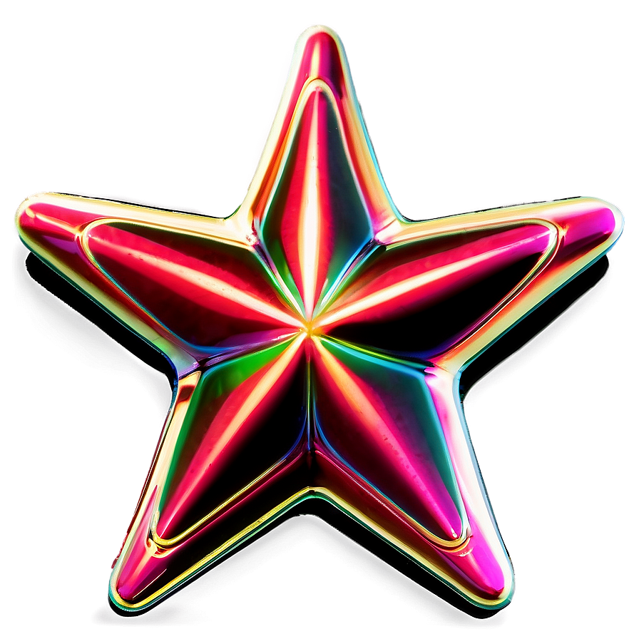 Festive Star Outline Png 56