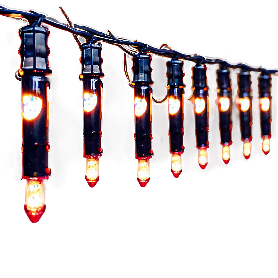 Festive String Lights Png Gll