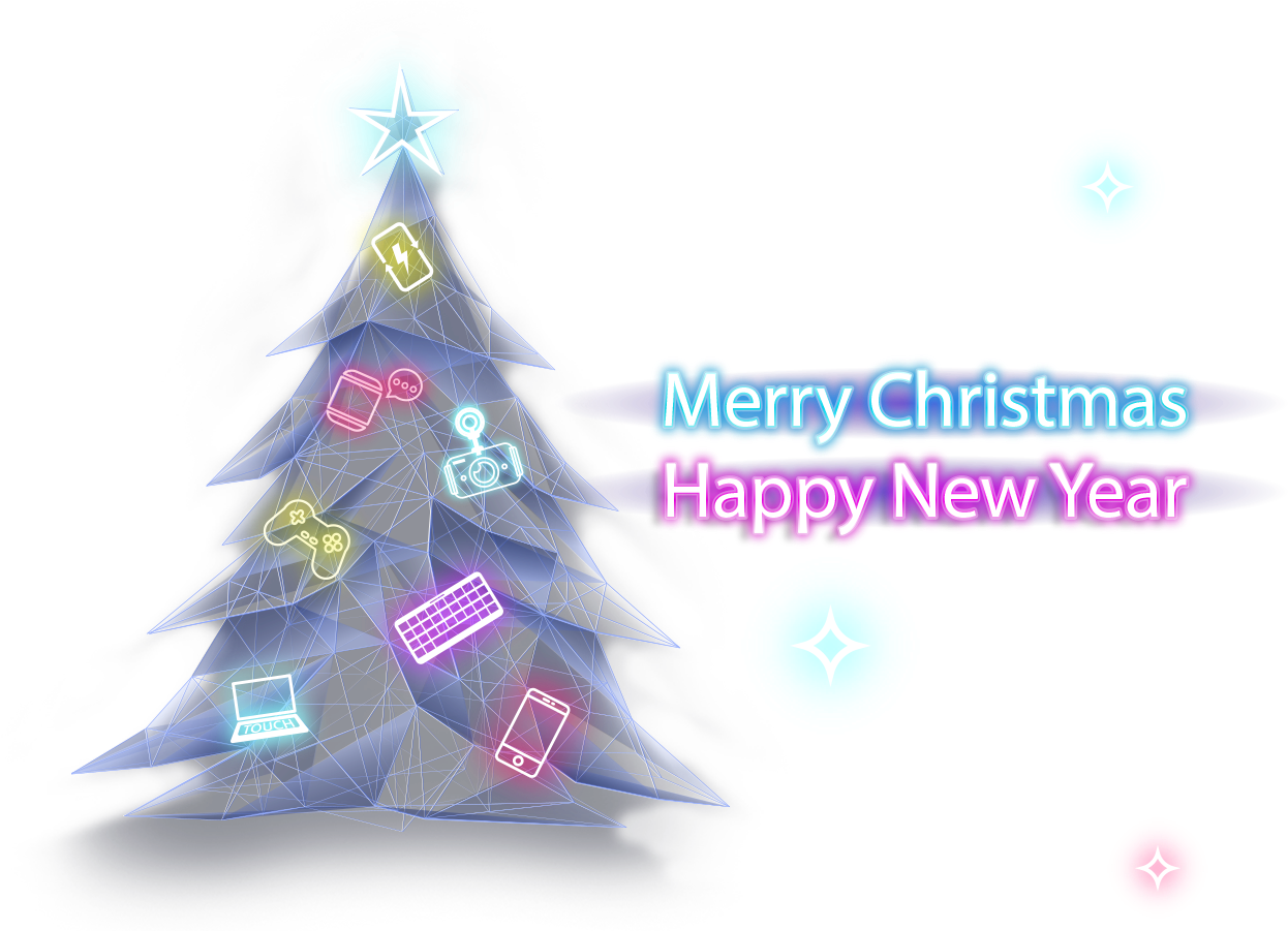 Festive Technology Christmas Tree