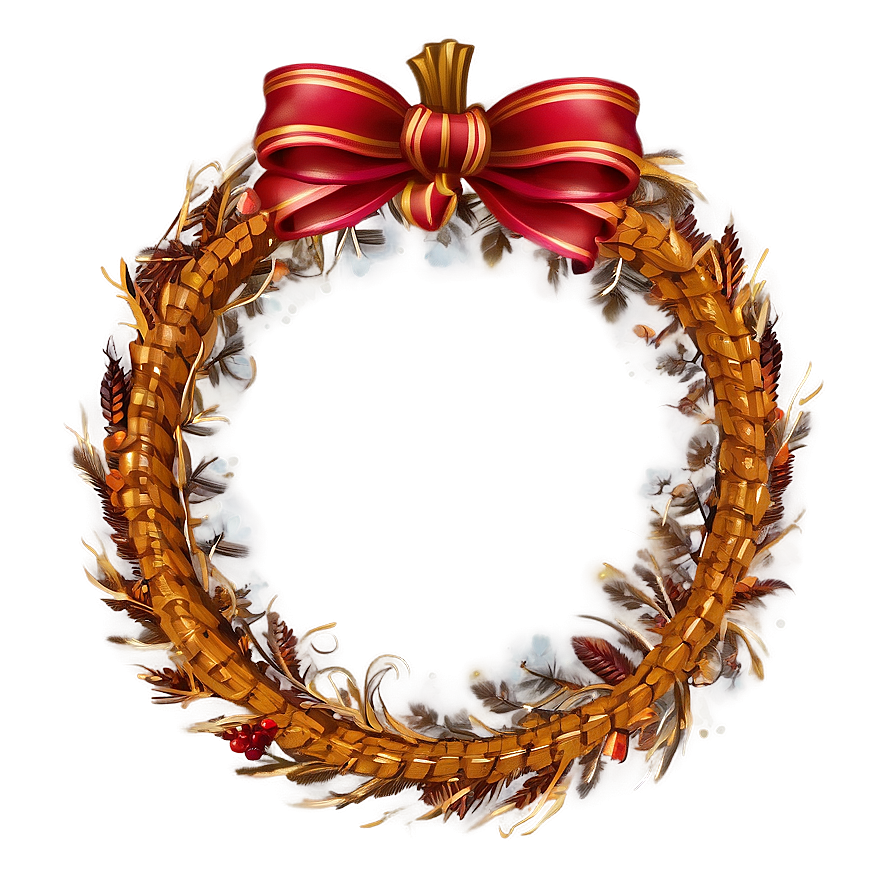 Festive Thanksgiving Border Png Kyc85