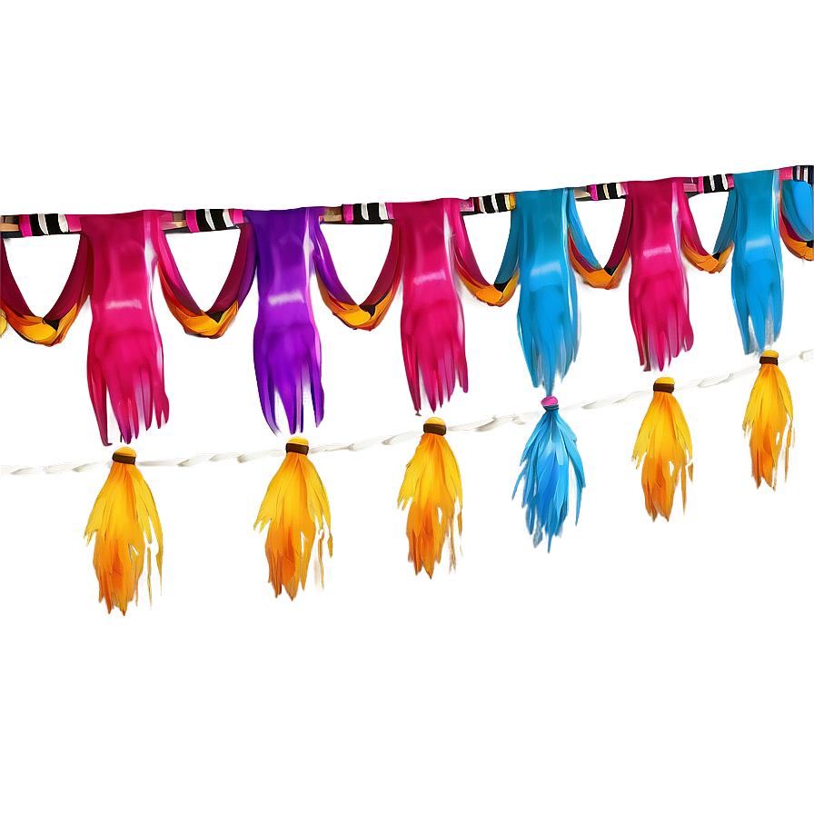 Festoon Party Streamers Png Rqk31