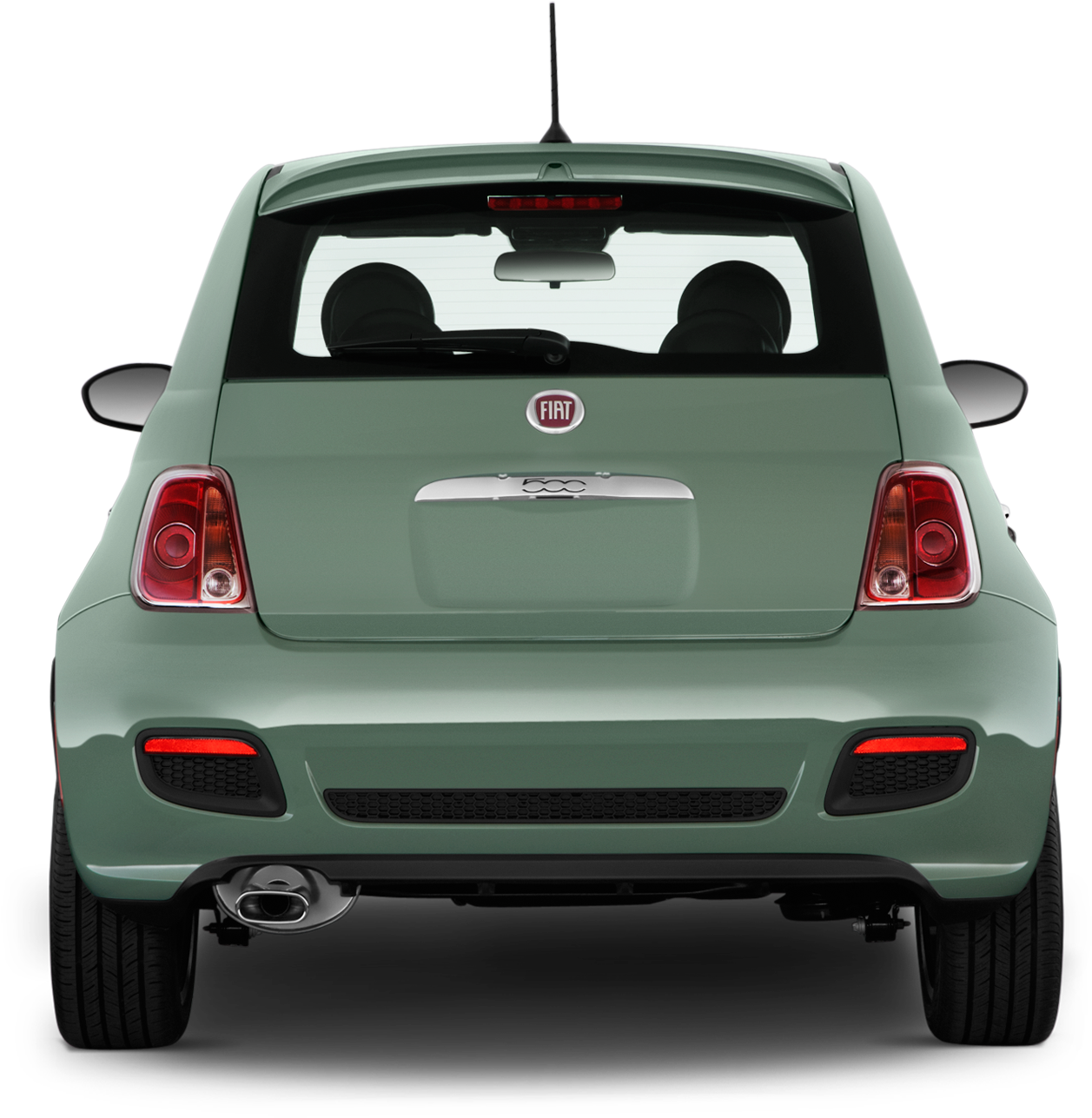 Fiat500 Rear View