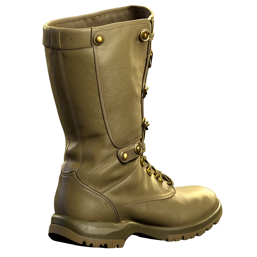 Field-ready Soldier Boots Png Unh