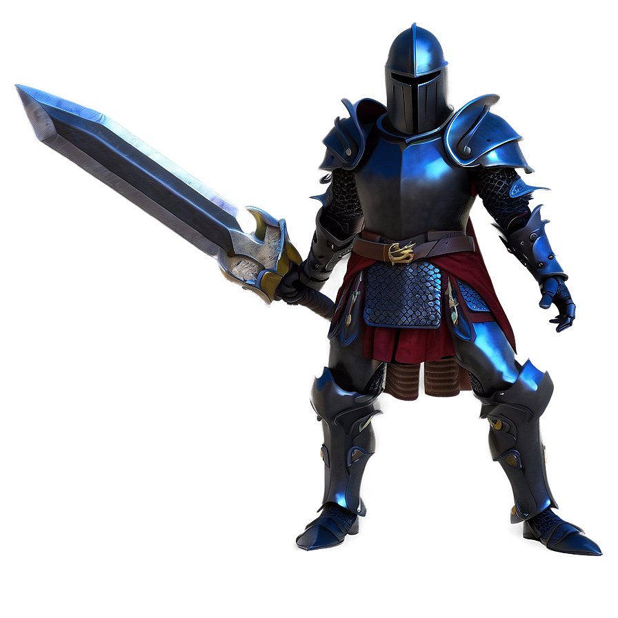 Fierce Black Knight Png Ume75