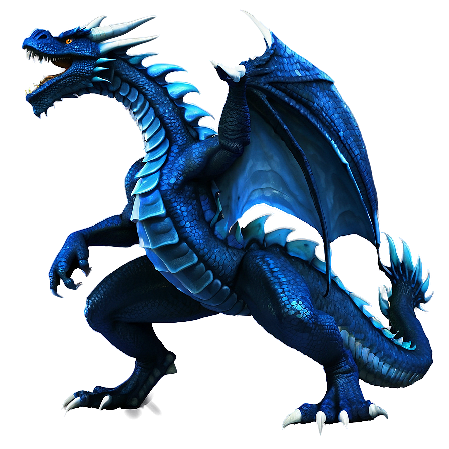 Fierce Blue Dragon Avatar Png Lme59