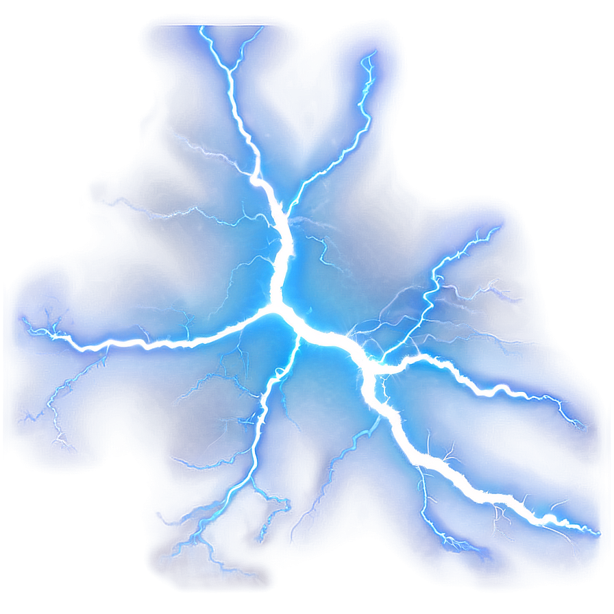 Fierce Blue Lightning Png Xoq21