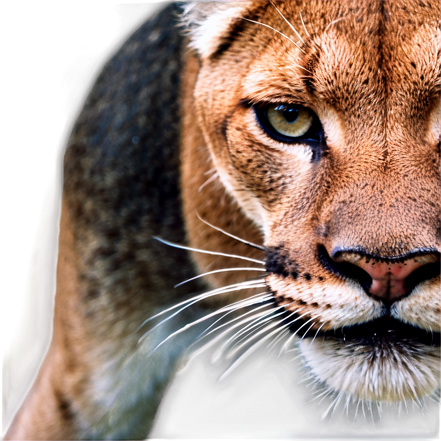 Fierce Cougar Pose Png 80