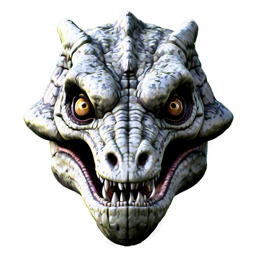 Fierce Dinosaur Head Design Png Wls87