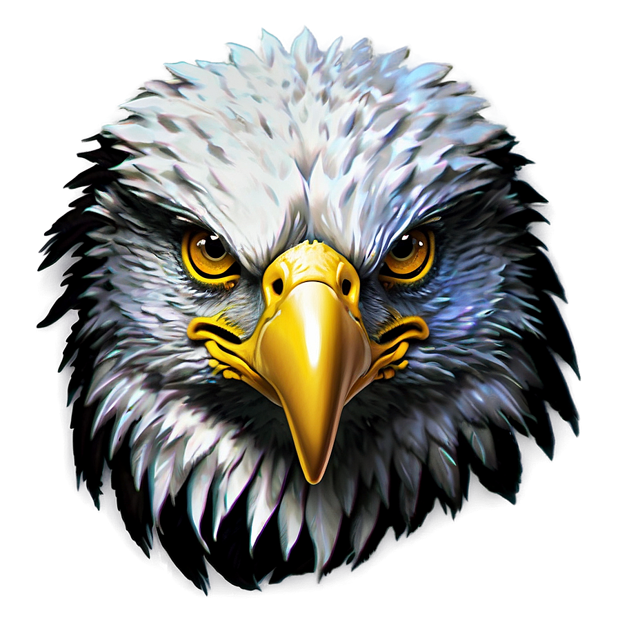 Fierce Eagle Head Portrait Png Vbs