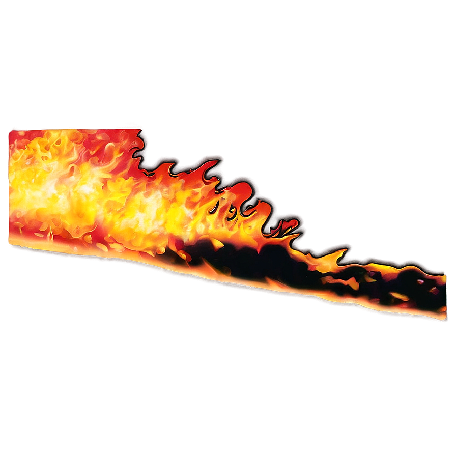 Fierce Fire Border Png 31