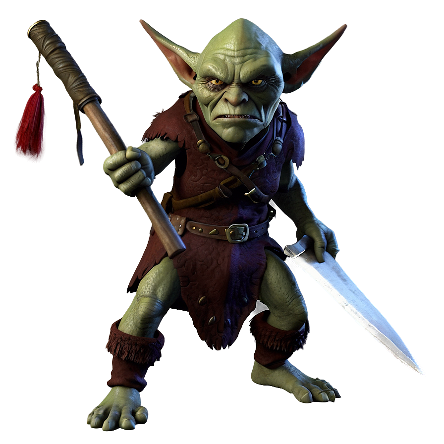 Fierce Goblin Warrior Png Oxs