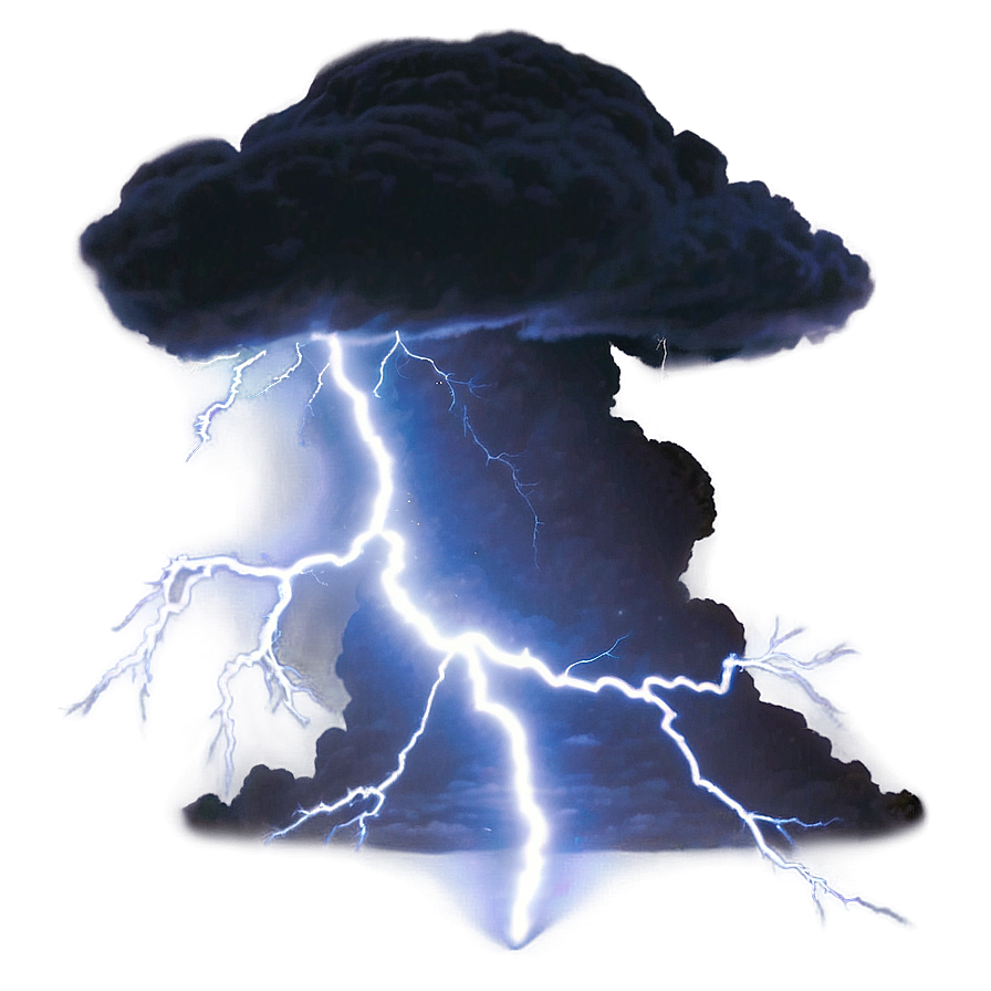 Fierce Lightning Strike Png Ths6