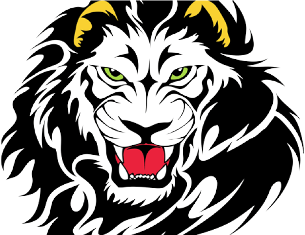 Fierce Lion Tattoo Design