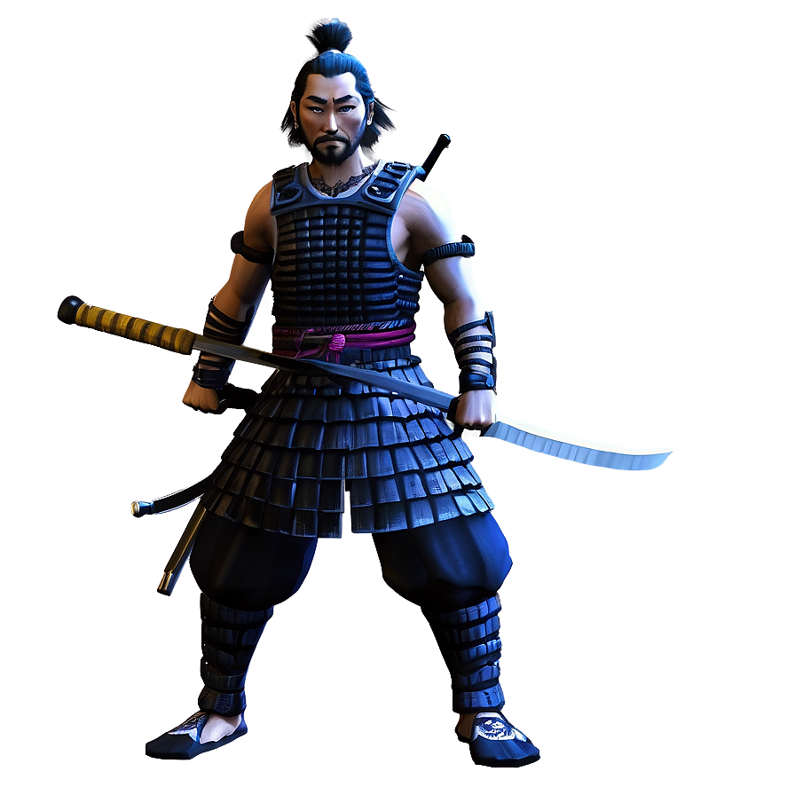 Fierce Samurai Png 05212024