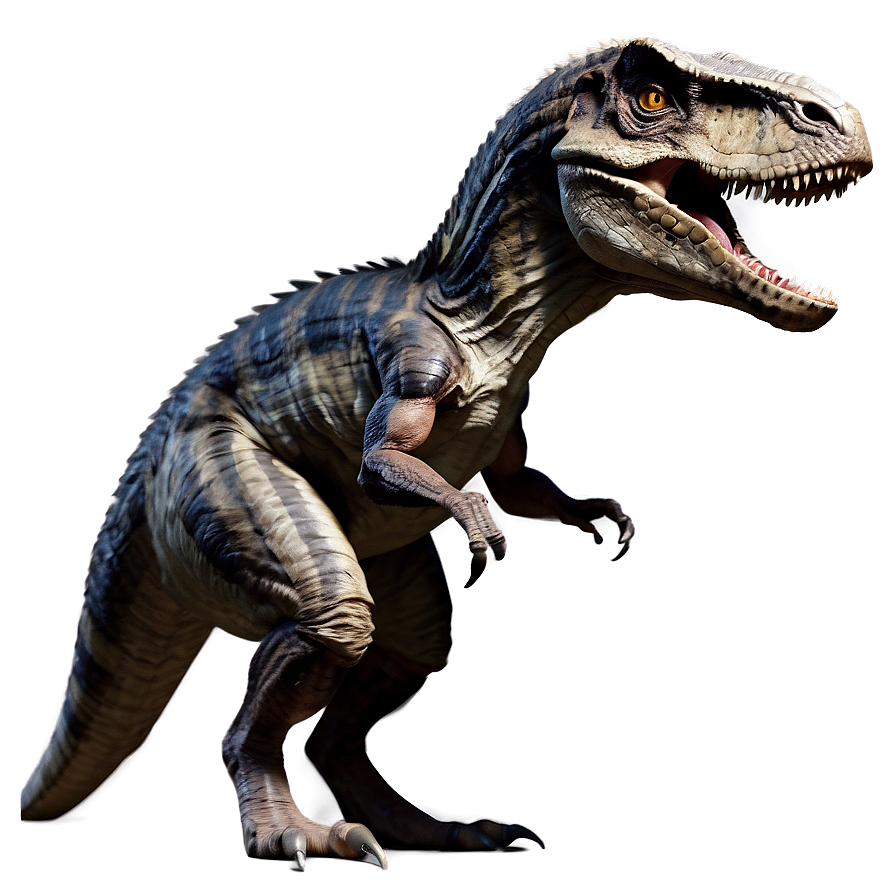 Fierce Velociraptor Artwork Png Bwa