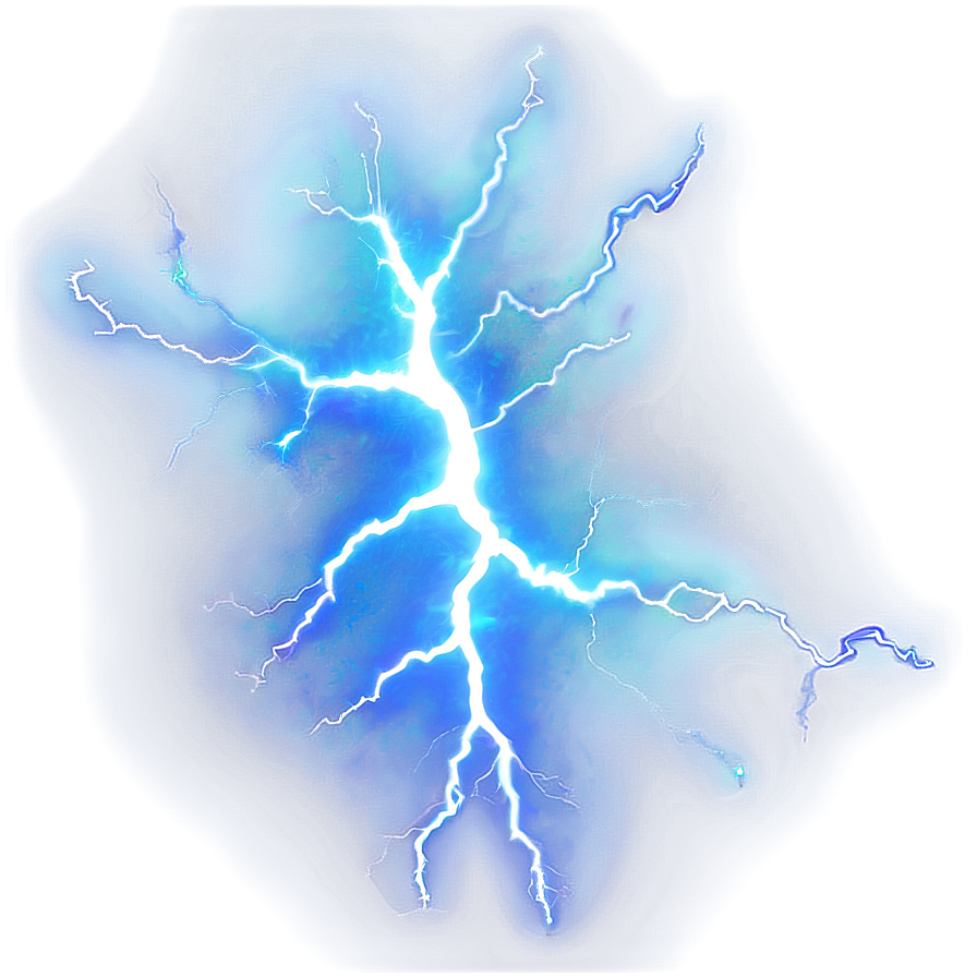 Fiery Blue Lightning Png Wnc