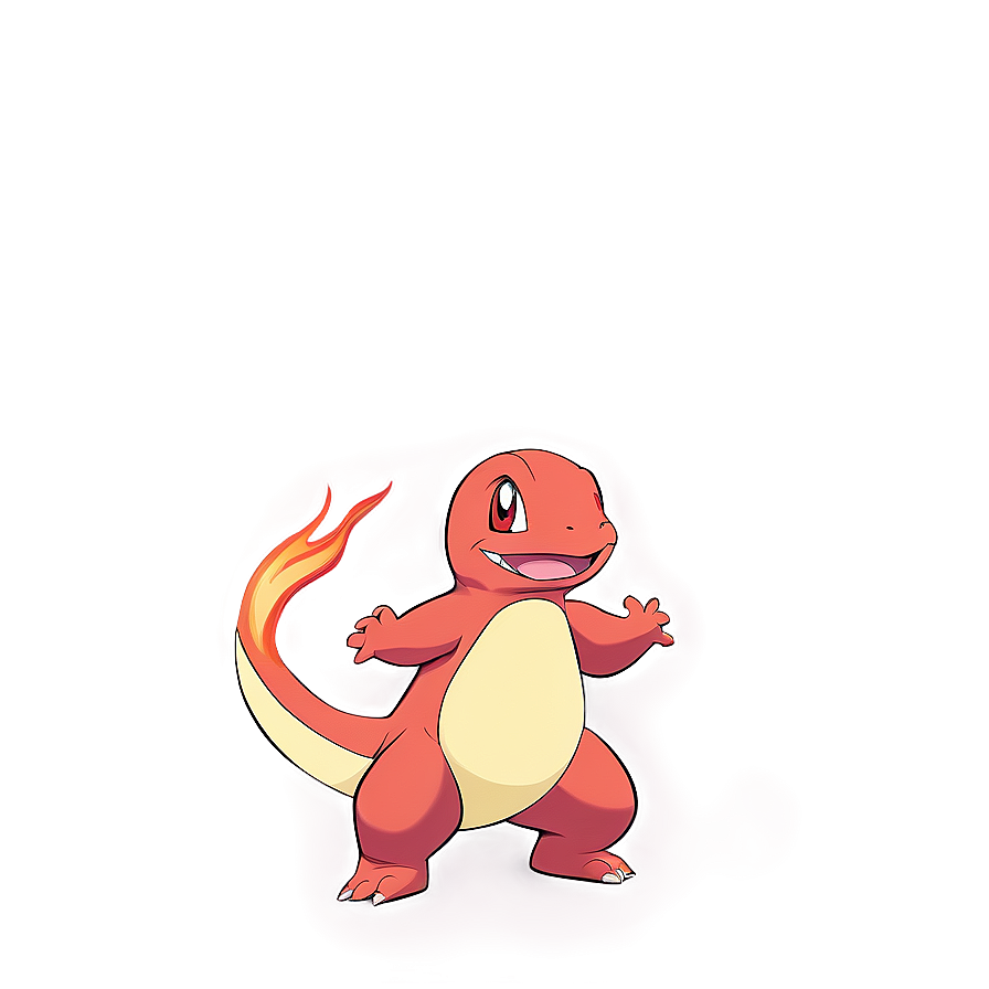 Fiery Charmander Illustration Png Eft92