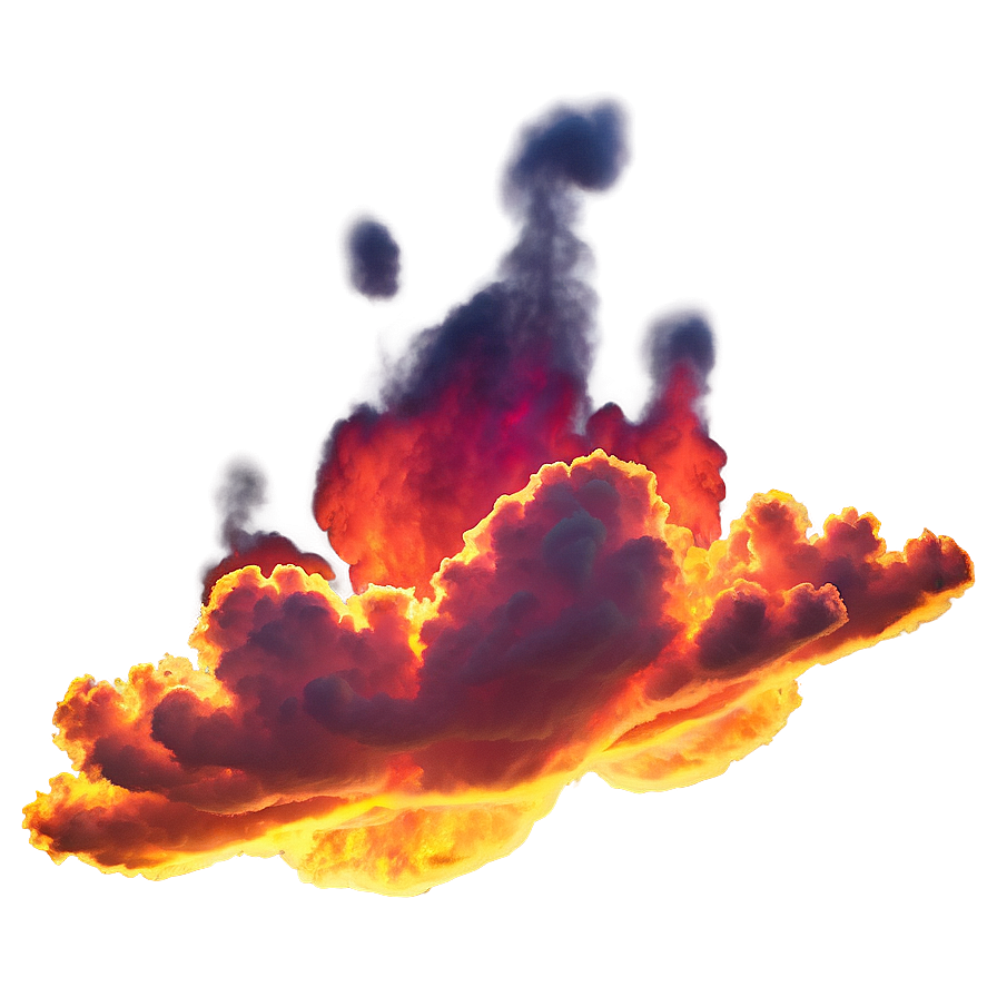 Fiery Dream Cloud Png Cvw77