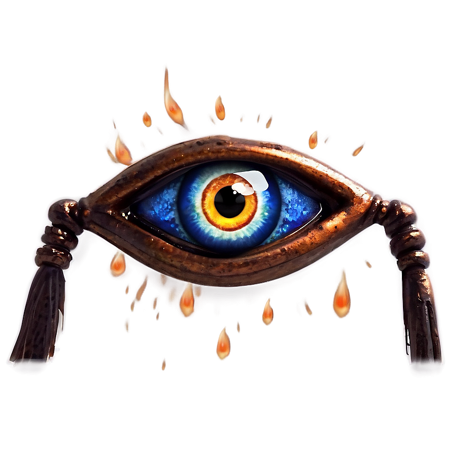 Fiery Evil Eye Png 44