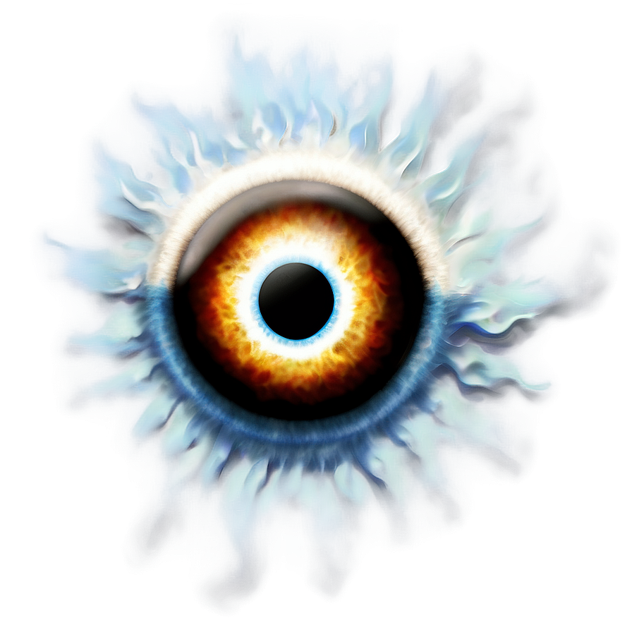 Fiery Evil Eye Png Wug60