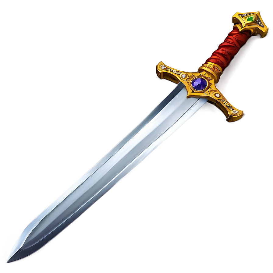 Fiery Excalibur Sword Png Rsp14