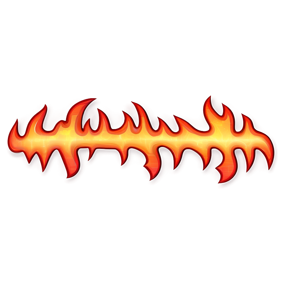 Fiery Flame Sticker Png Ohj97