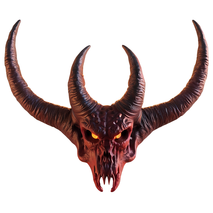 Fiery Hell Horns Png 48