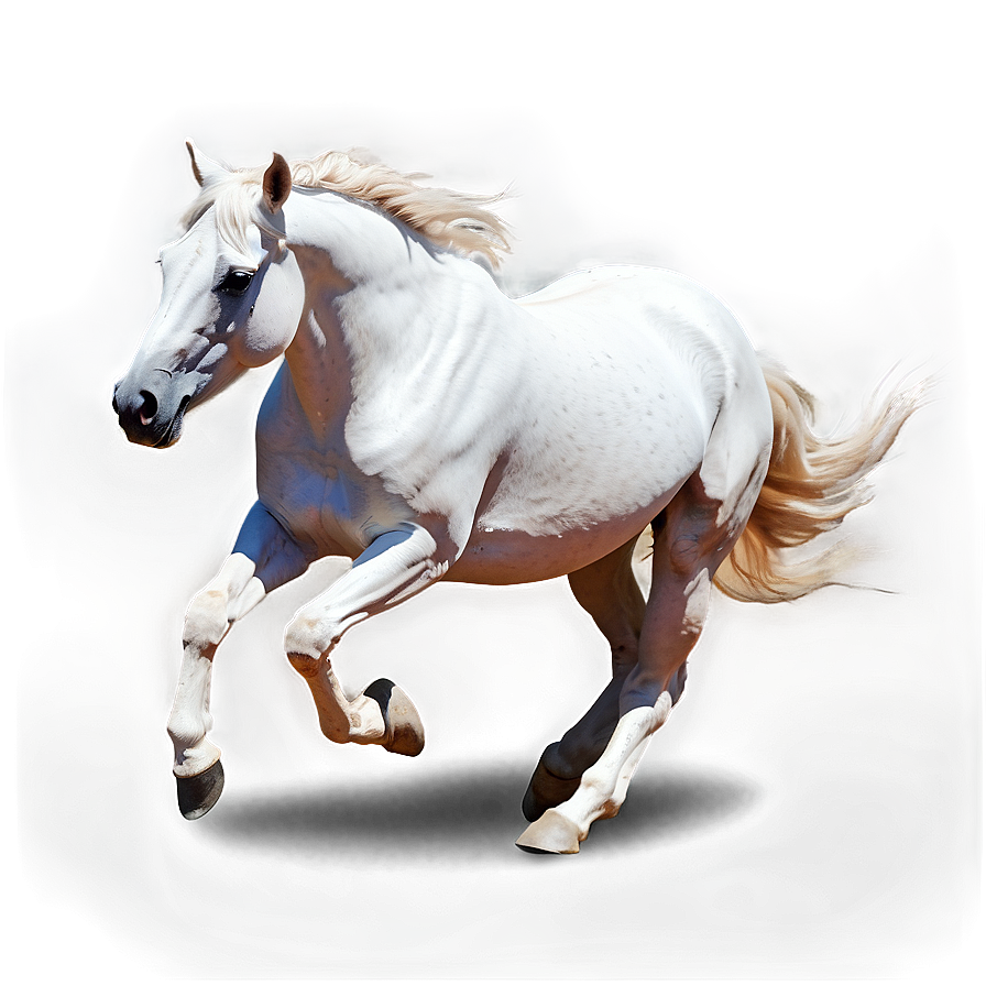 Fiery Horse Running Scene Png Vxg