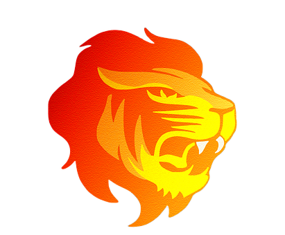 Fiery_ Lion_ Logo