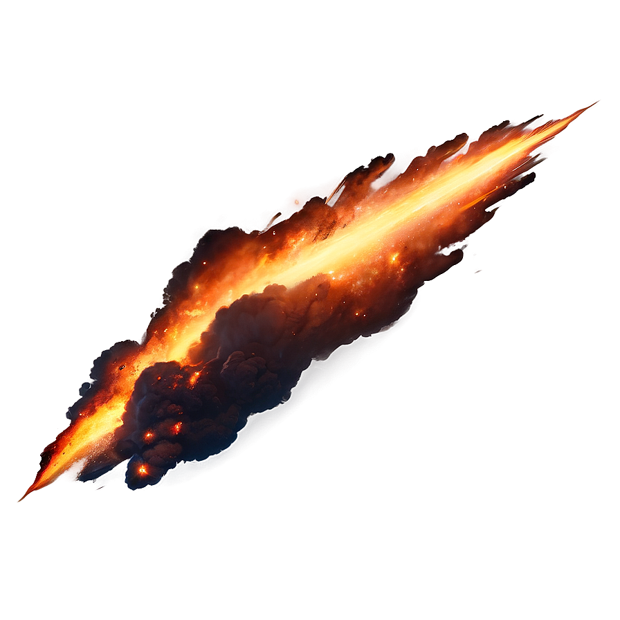 Fiery Meteor Png Hsy