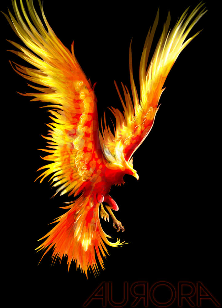 Fiery Phoenix Artwork