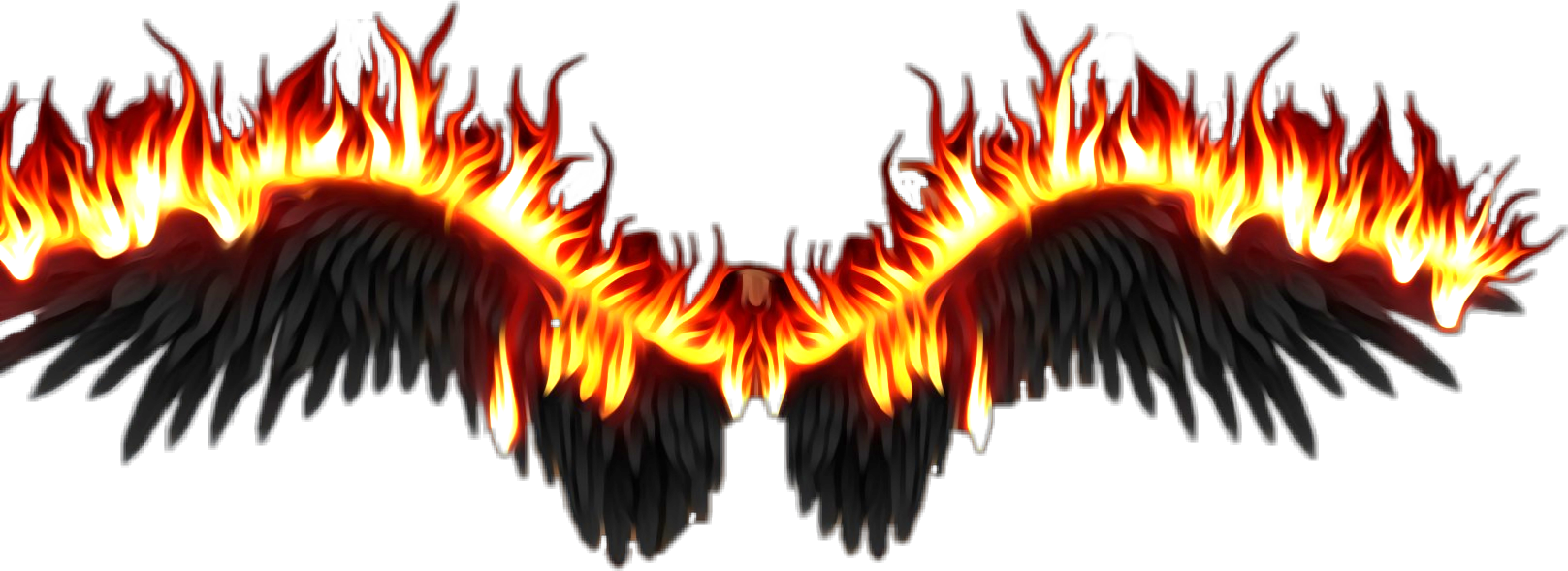 Fiery Phoenix Wings