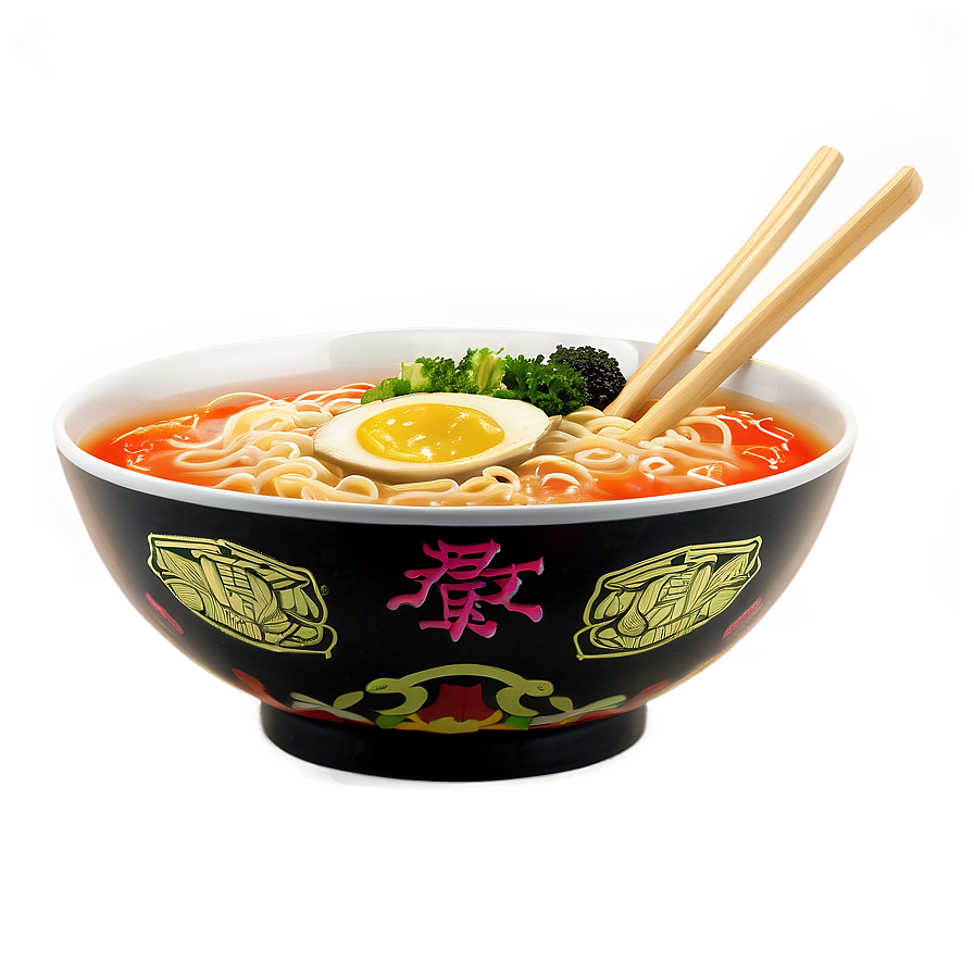 Fiery Ramen Bowl Png 13