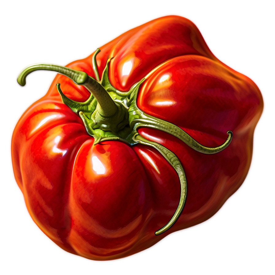 Fiery Red Habanero Png Poe98