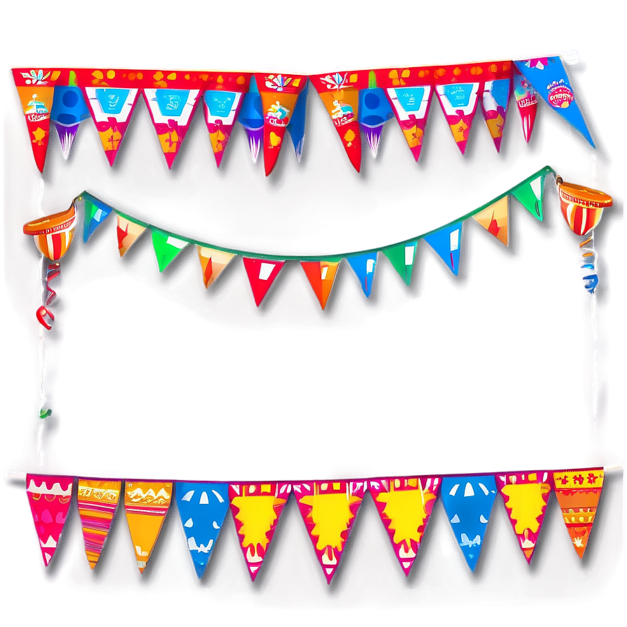 Fiesta Bunting Banner Png 06262024